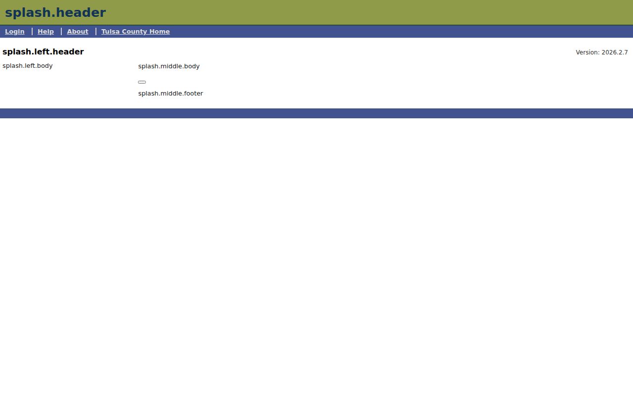 Oklahoma previous residents deed-chain reference showing the EagleWeb browser launch
